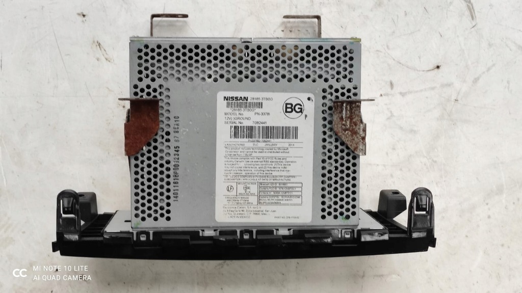 фото №4, Радио cd nissan altima l33 2013-2017