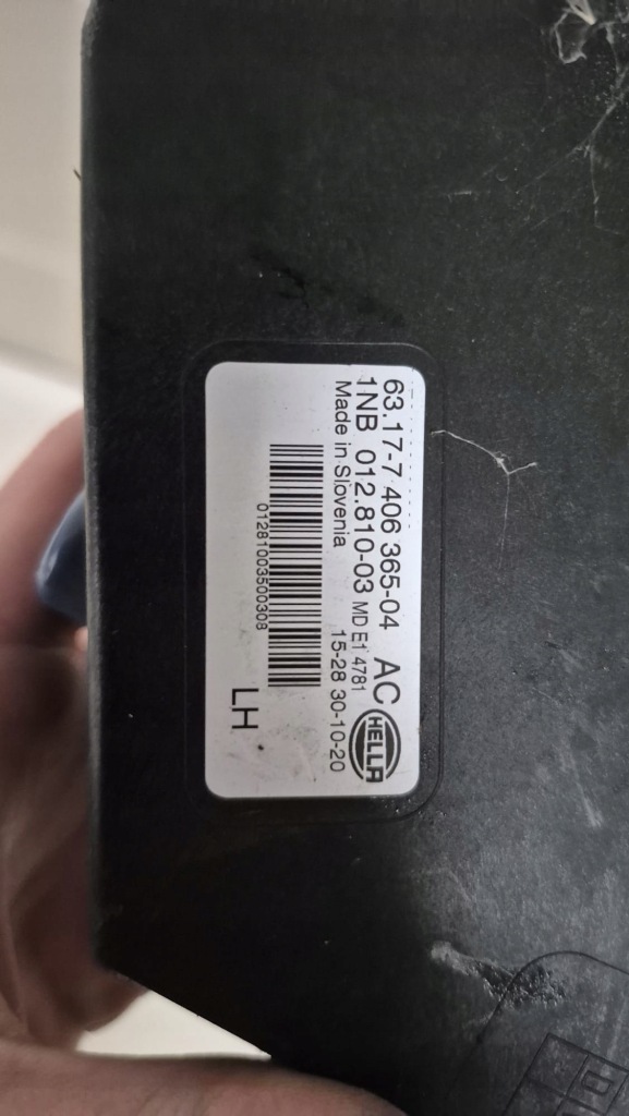 Bmw x5 g05 18r. - противотуманная фара led противотуманный перед левая 1nb012810-03 с Разборки