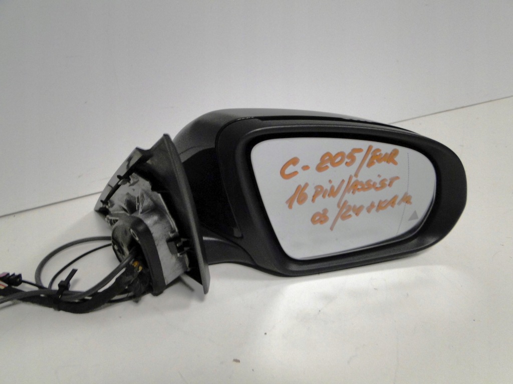 Mercedes c klasa 205 w205 зеркало правое камера ass 197 full 43 amg 16pin Киев