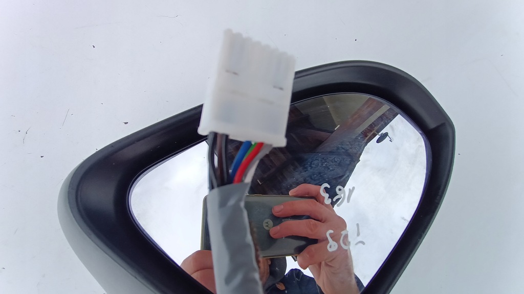 фото №11, Дзеркало зовнішнє праве avensis t29 1g3 9 pin