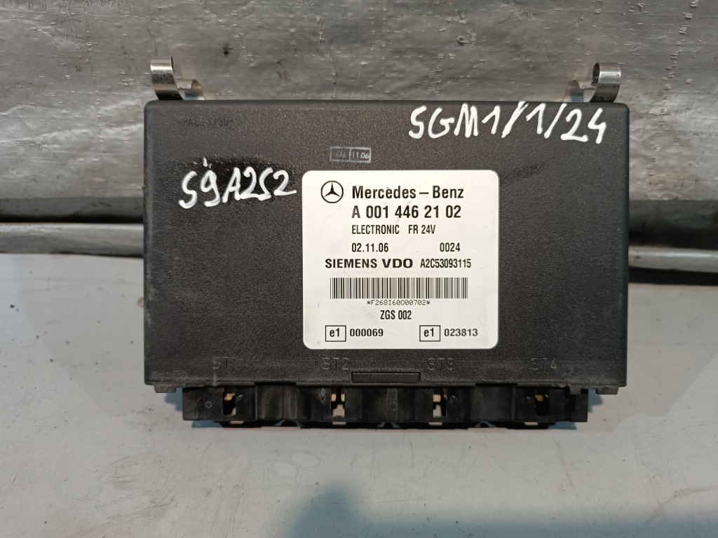 фото №1, Блок управления fr mercedes econic simens a0014462102