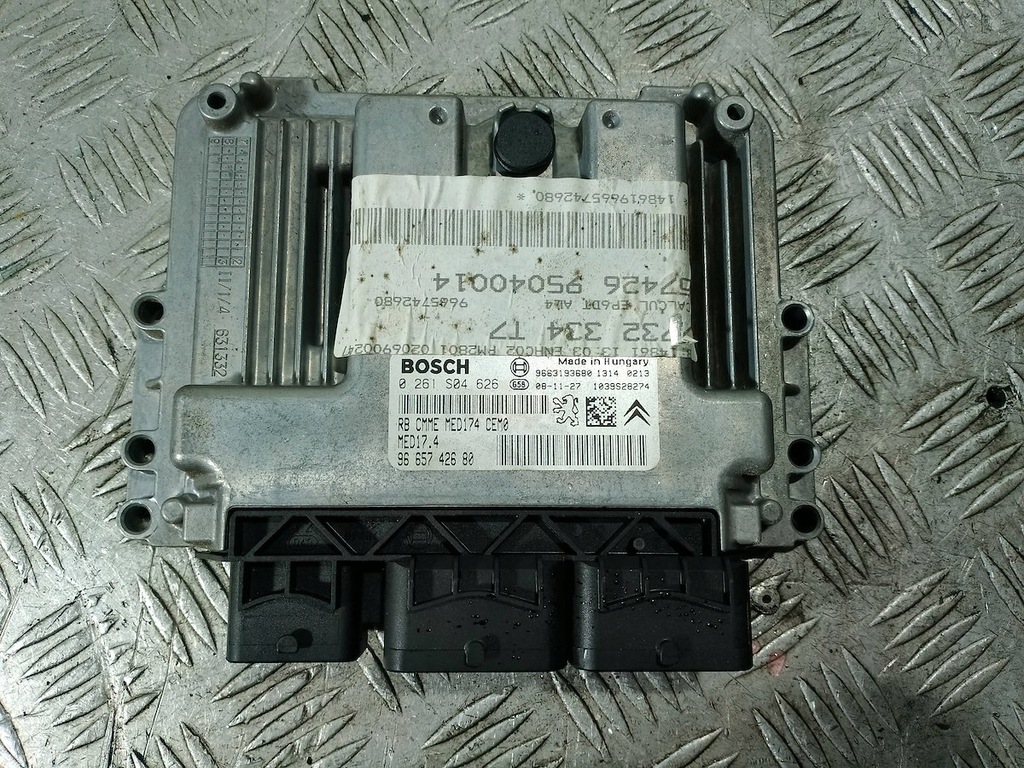 фото №1, Бортовой компьютер, блок управления peugeot 308 sw