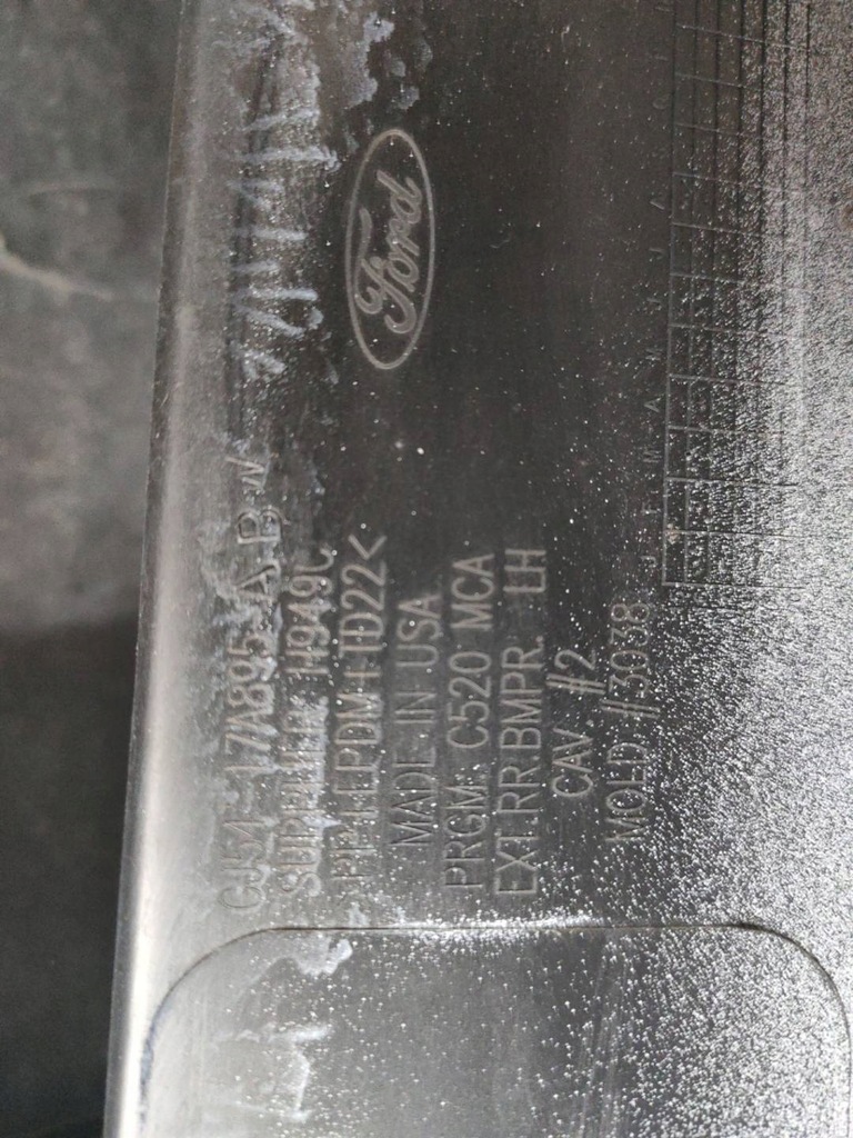 фото №10, Бампер задній ford escape 3 c520 facelift 2017 gj54-17a895