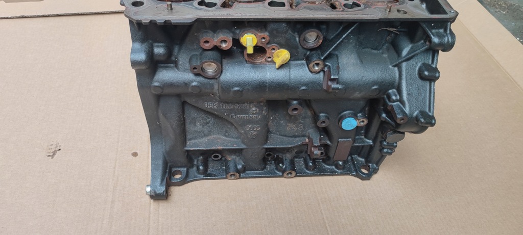 фото №5, Audi оригинальный номер 06k103023f блок двигателя cjx cnc