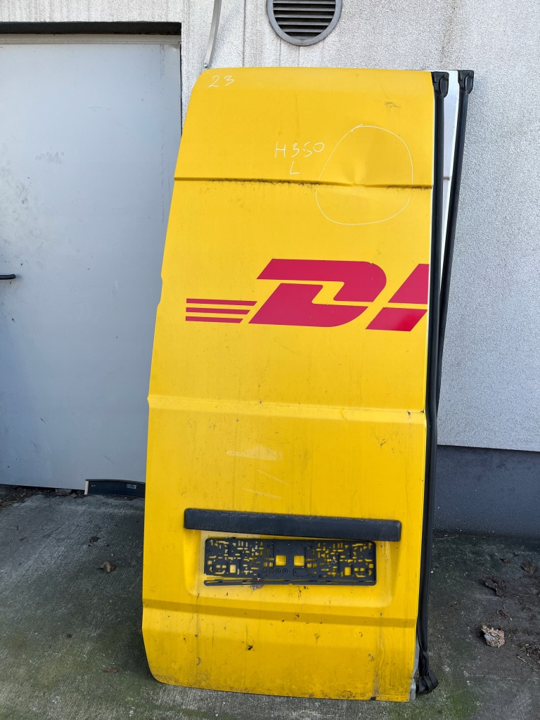 фото №1, Дверь hyundai h350 2013-2023 задняя левая dhl жёлтые