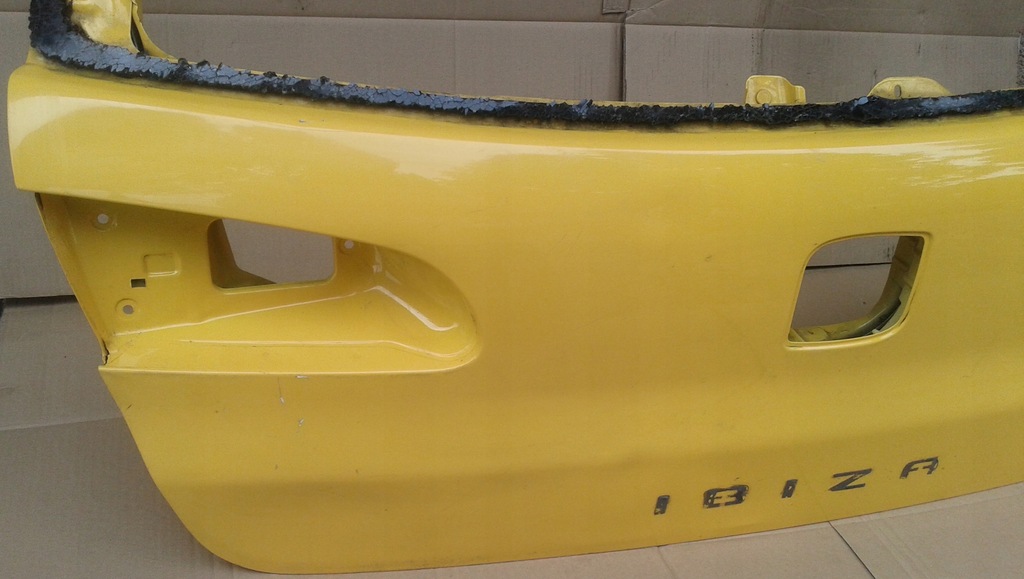 фото №8, Крышка багажника задняя задняя seat ibiza iii 6l 02-08 жёлтая ls1h