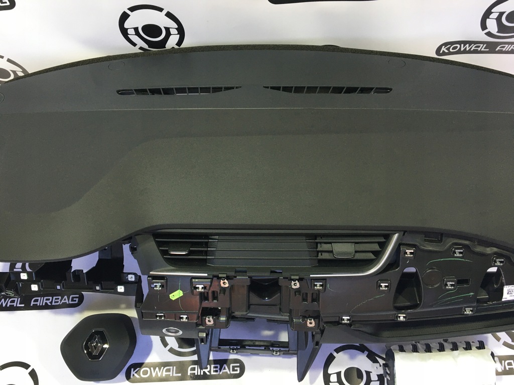фото №5, Renault zoe 2 ii панель приладів консоль подушка безпеки подушки безпеки ремені оригінал демонтаж