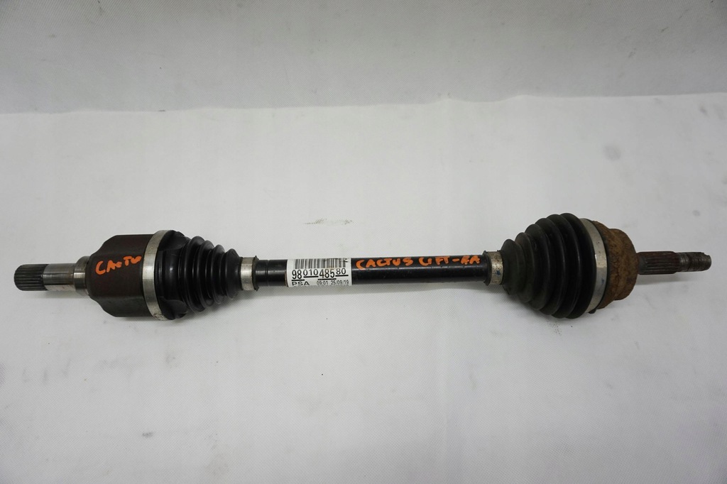 фото №1, Привідний вал ліва citroen c4 cactus lift 9801048580 1.2thp