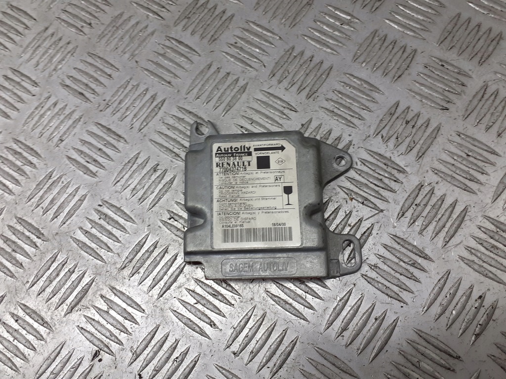 фото №1, Модуль подушка безпеки renault scenic i 7700437471b