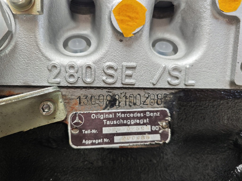 фото №11, Двигатель mercedes-benz m130 2.8l – po pełnej odbudowie | w113 pagoda 280sl