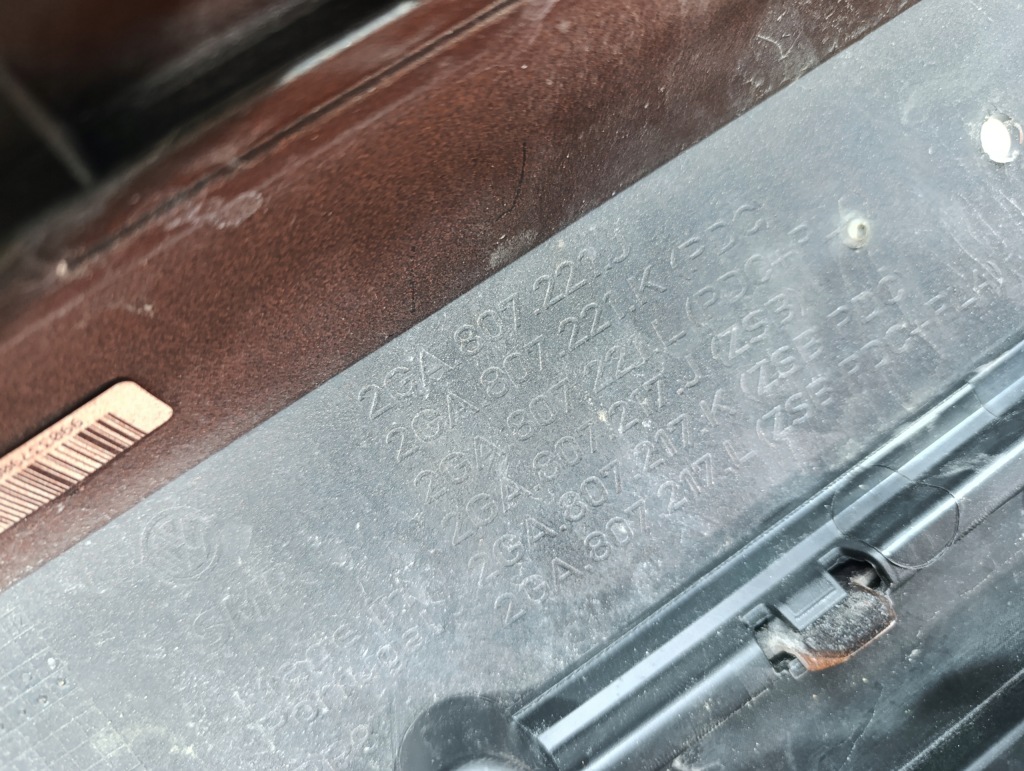 фото №15, Volkswagen vw t-roc t roc 2ga 17- бампер перед передній om super стан хром