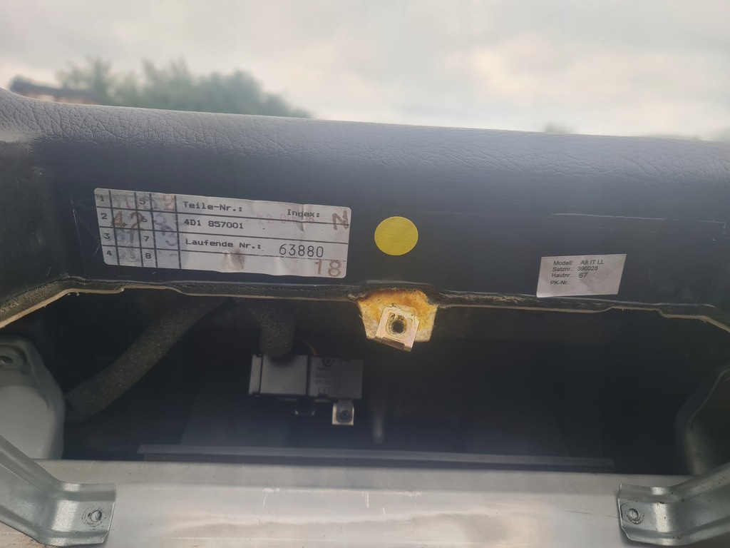 фото №12, Приборная панель консоль eu audi a8 d2 przed fl коричневый