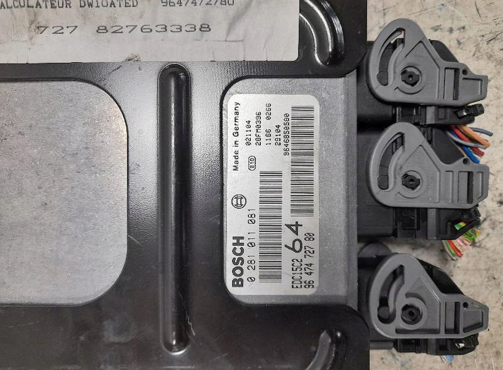 фото №3, Бортовой компьютер двигателя peugeot 307 sw