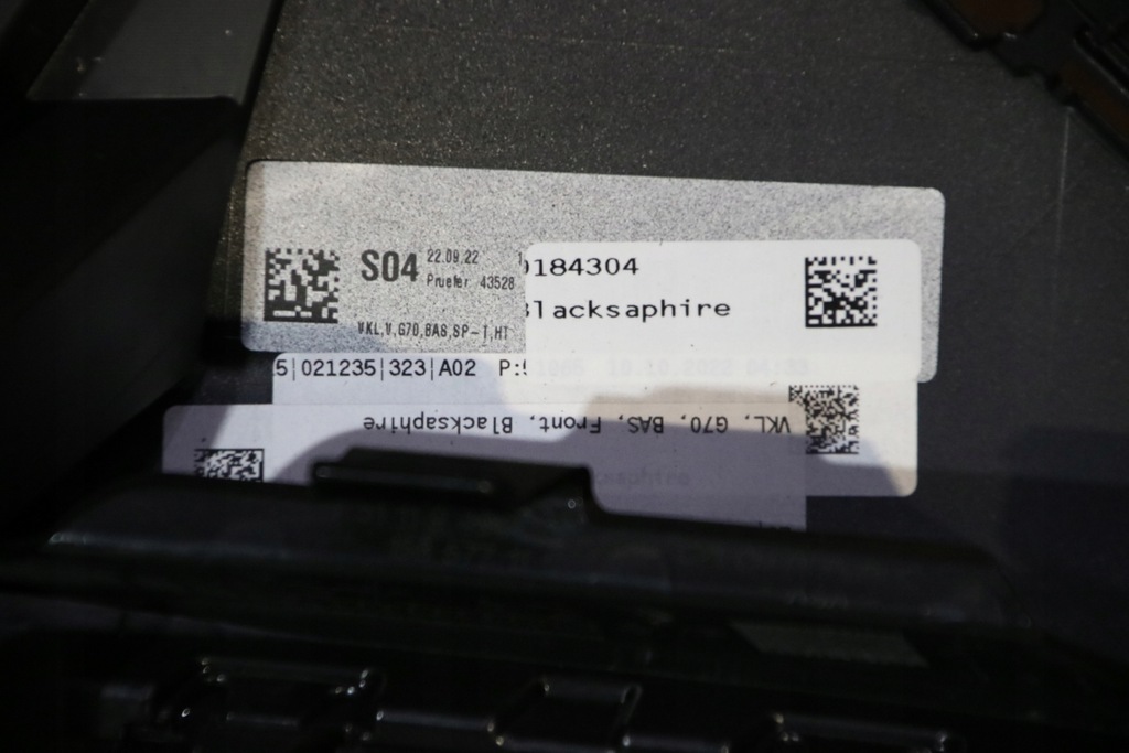 фото №12, Bmw 7 g70 i7 бампер перед передний цвет 475