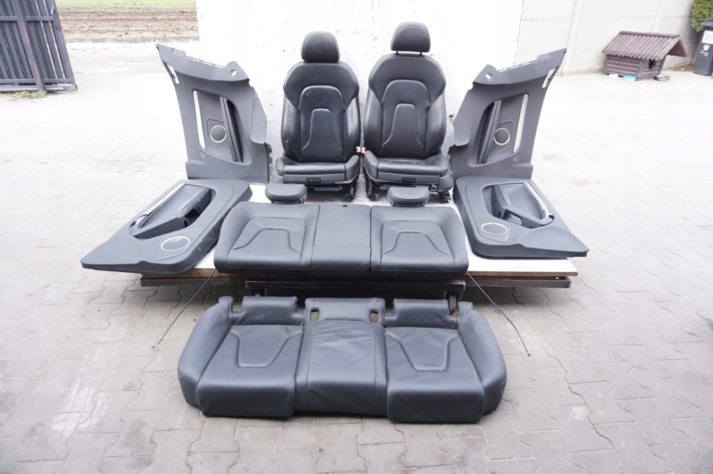 фото №1, Сидіння сидіння шкіра el підігрів audi a5 8t coupe