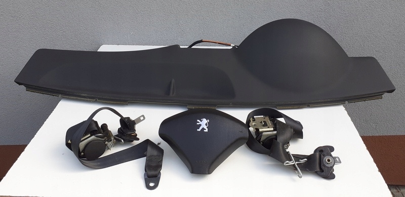 фото №1, Peugeot 307 панель приладів подушки безпеки ремені комплект оригінал