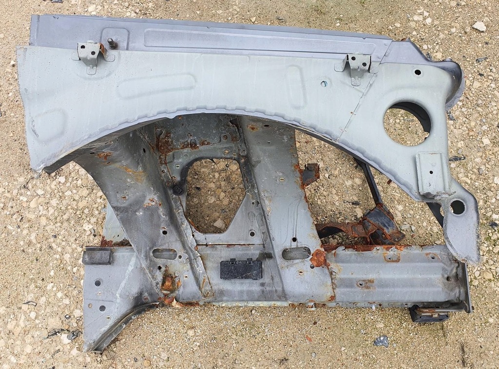 фото №3, Лонжерон правий перед range rover iii l322