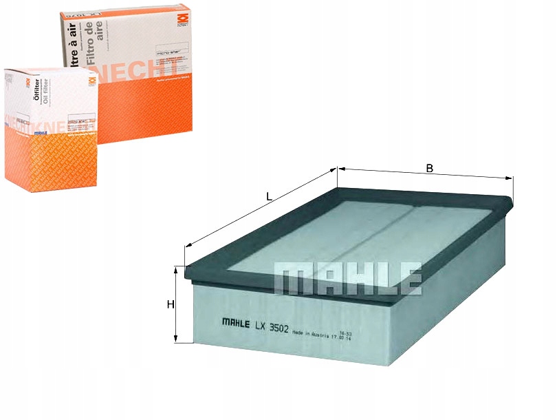 Knecht фільтр повітря lx3502 Київ