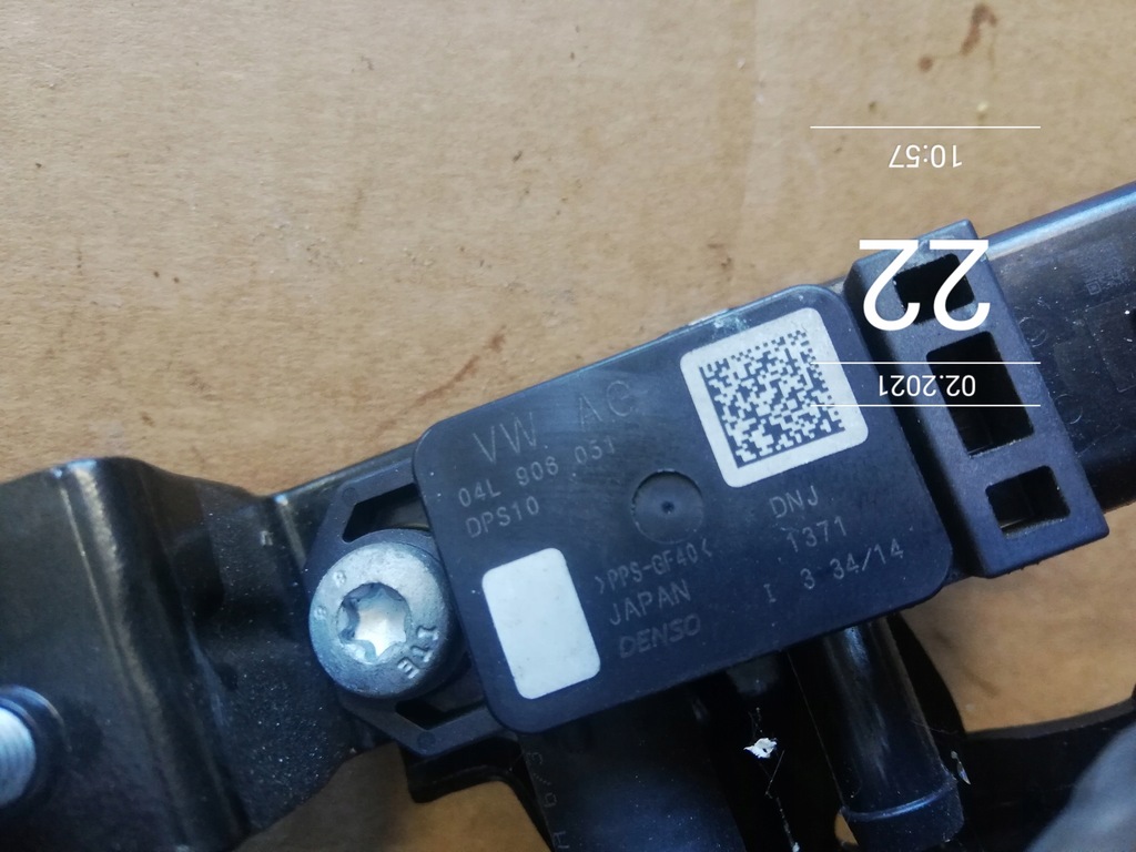 фото №5, Audi seat датчик тиску map датчик 04l906051