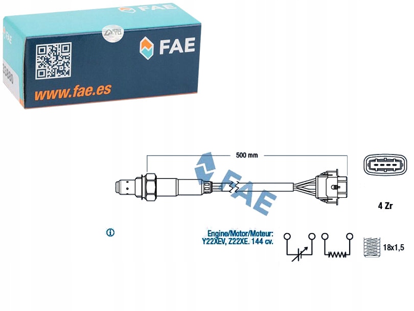 Купить Fae датчик лямбда-зонд 55353812 9202577 93185493