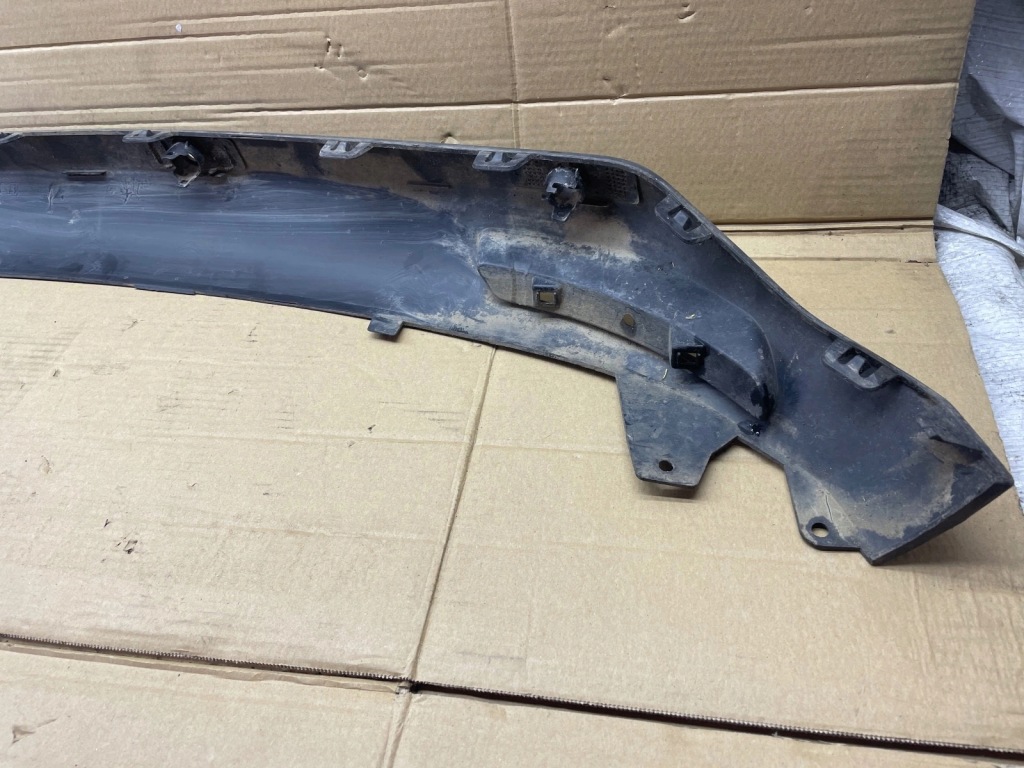 фото №9, Citroen c3 ii lift молдинг накладка диффузор бампера задняя 9803688677