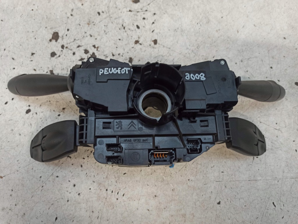 фото №12, Peugeot 3008 стрічка перемикач комбінований перемикачі 96667319xt