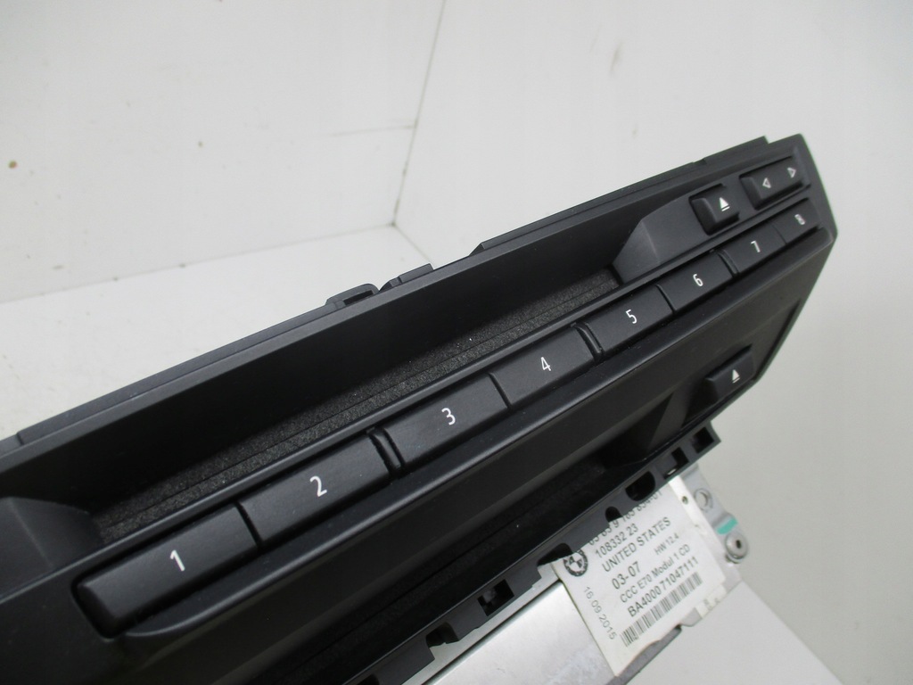 фото №8, Bmw x5 e70 навигация считыватель модуль ccc 9165854 9133784