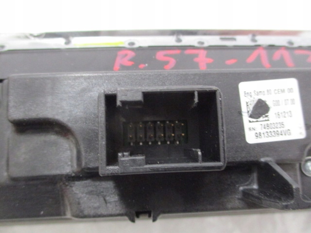 фото №8, Peugeot 3008 панель управление радио 98133394vg