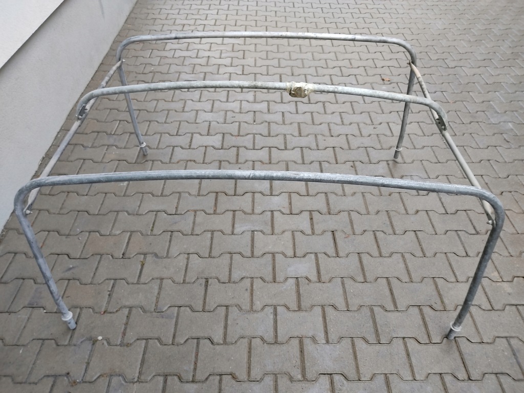 фото №6, Каркас трубопровод кронштейн plandeki кузов na pakę land rover defender 99-14