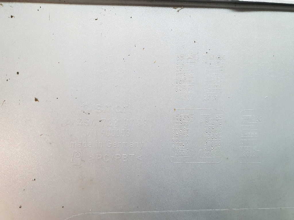 фото №10, Smart 454 forfour двері лівий перед обшивка