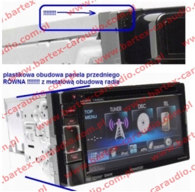 фото №6, Vw transporter t5 рамка радио радио 2din 61190