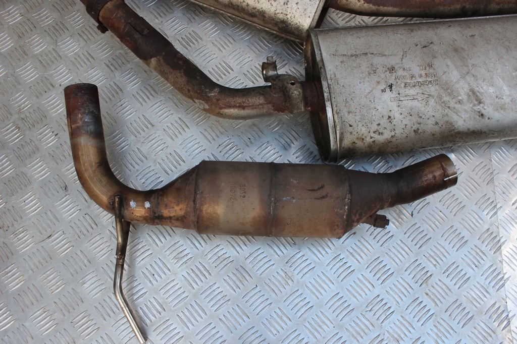 фото №6, Vw transporter t4 1,9 система выпускной катализатор