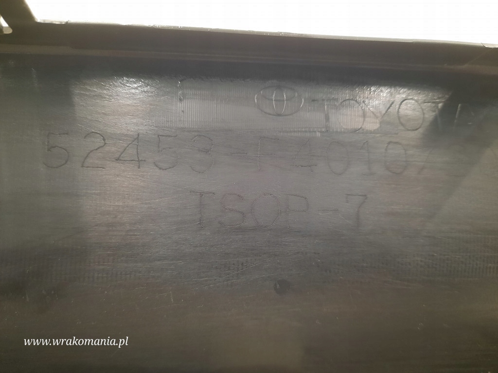 фото №9, Toyota c-hr i 16-19 диффузор спойлер накладка бампера задняя 51453f4010/20