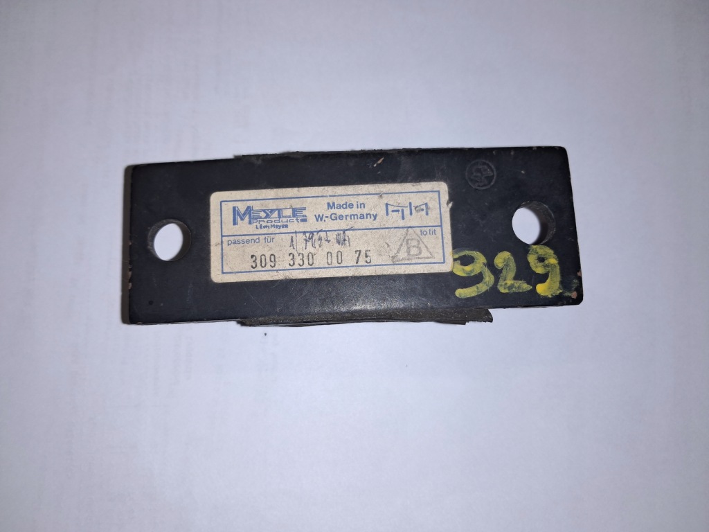 фото №1, Подушка рессора mercedes 309 3093300075