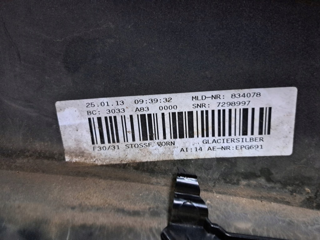 фото №7, Bmw 3 f30 f31 бампер перед передний решётка радиатора