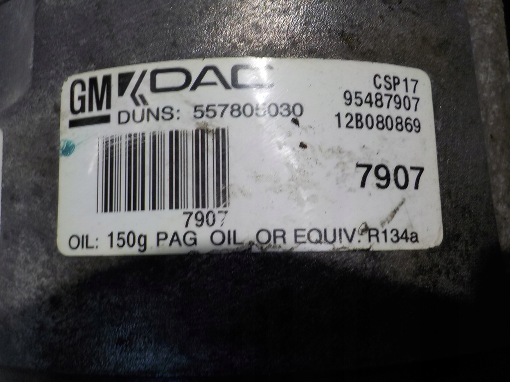 фото №8, Opel antara captivia 2.2 cdti компрессор кондиционера 95487907