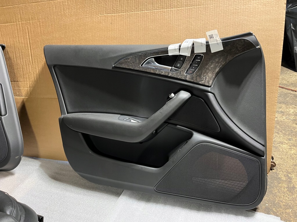 Audi a6 c7 lift sedan сидіння заднє сидіння обшивки декори тунель вентиляція nowe Доставка