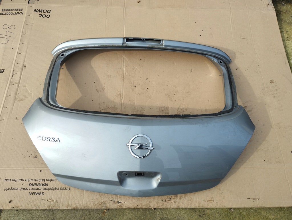 фото №1, Крышка багажника задняя opel corsa d