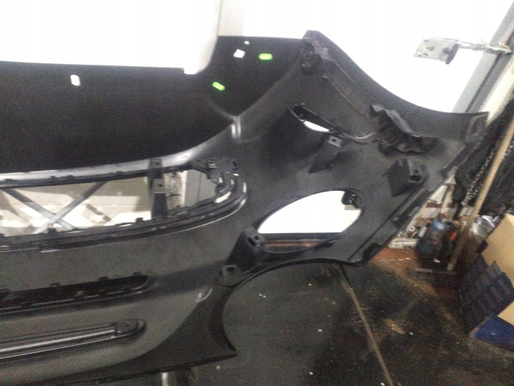 фото №12, Fiat 500 lift - бампер передній чорний cinema 601