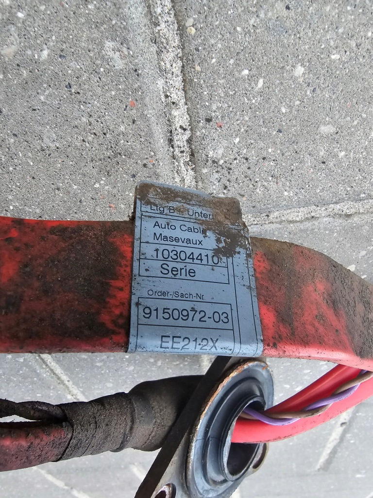 фото №8, Bmw 7 f01 шланг кабель плюсовий + кузовний 9150970 9150972