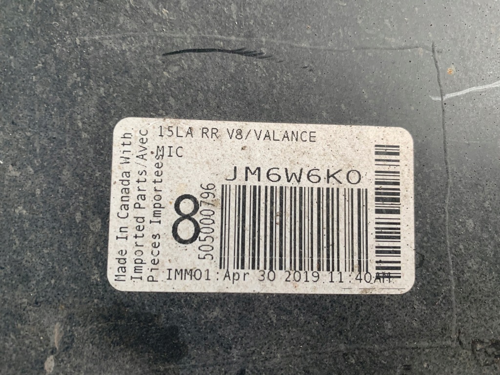 фото №7, Dodge challenger 15 hellcat widebody задній бампер