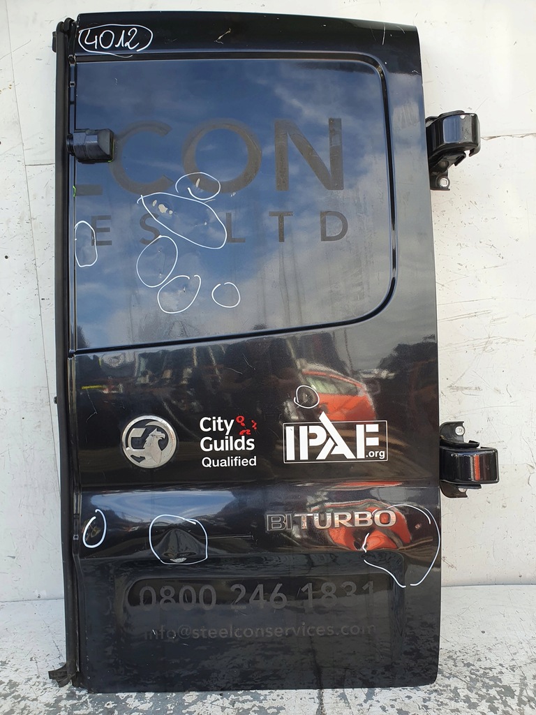 фото №1, Renault trafic iii vivaro двері правий задня задні furtki