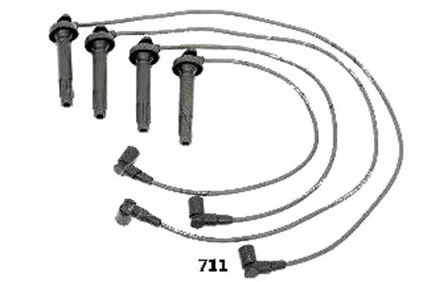 фото №2, Ash132-07-711 провода зажигания subaru legacy iv