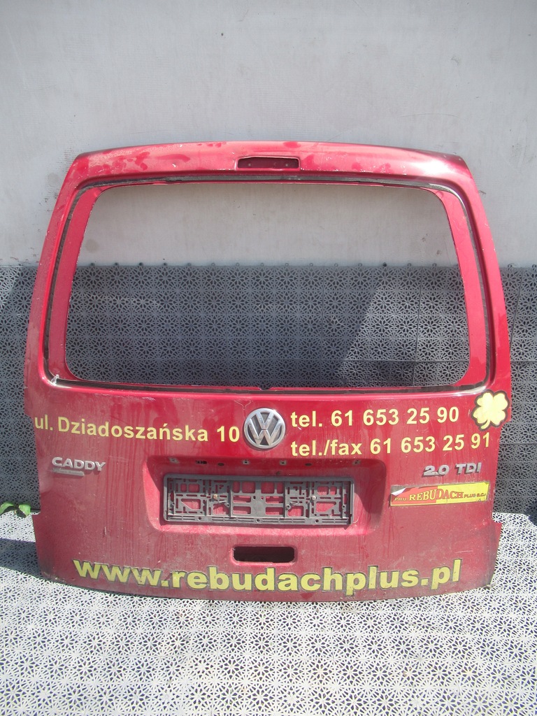 фото №1, Кришка багажника багажника vw caddy 2k0