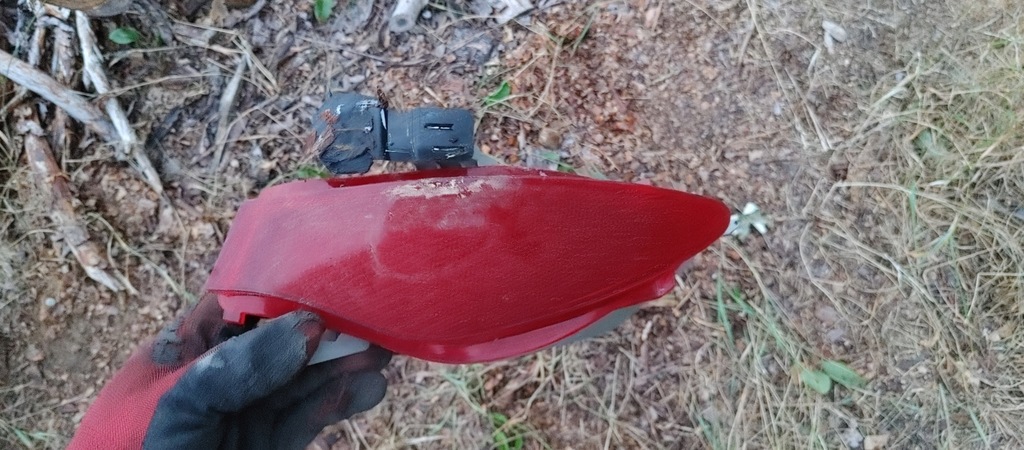 фото №11, Mazda cx-7 бампер задняя задний лампа бампера