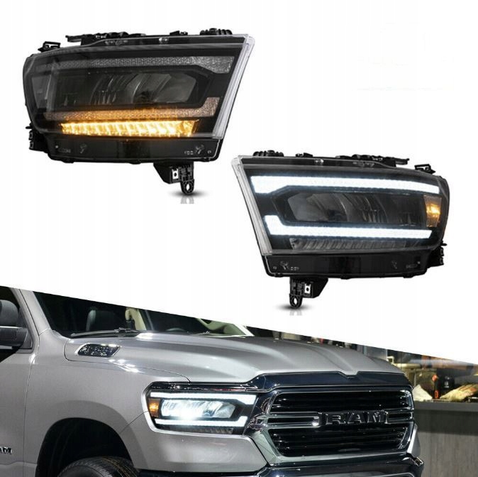 фото №1, Пара фари led dodge ram 1500 19-21