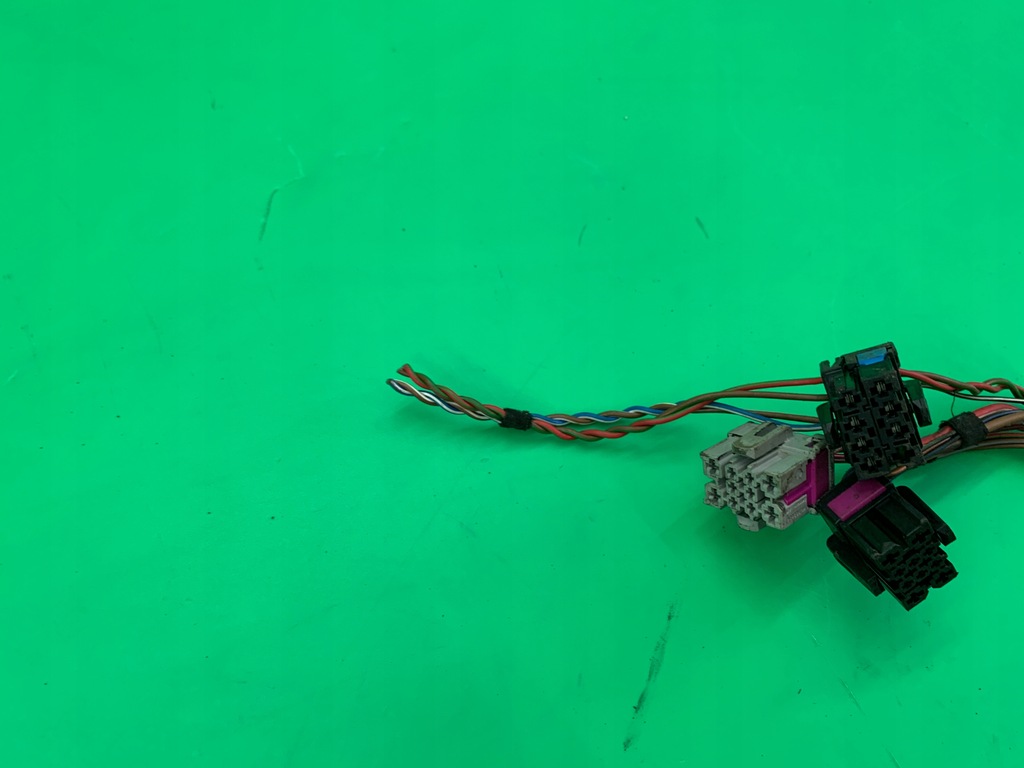 фото №9, Жгут электропроводка дверь левый перед skoda superb i 1 lift 01-08 3u0971121cl