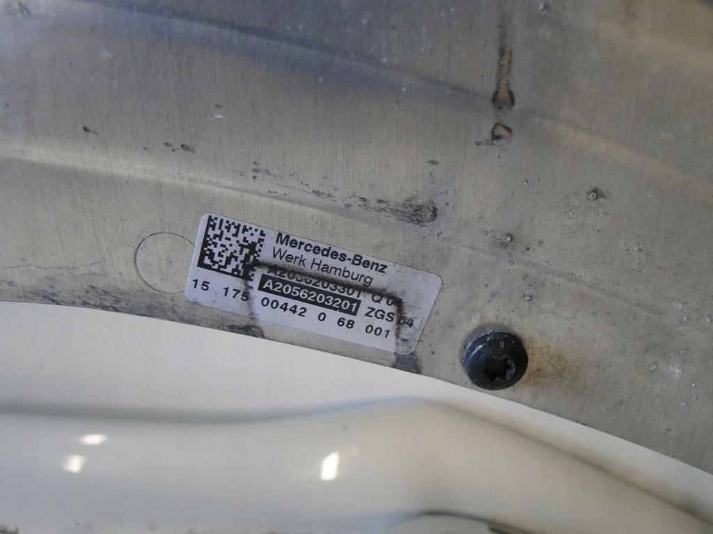 фото №11, Mercedes c 205 coupe pas передній підсилювач w205