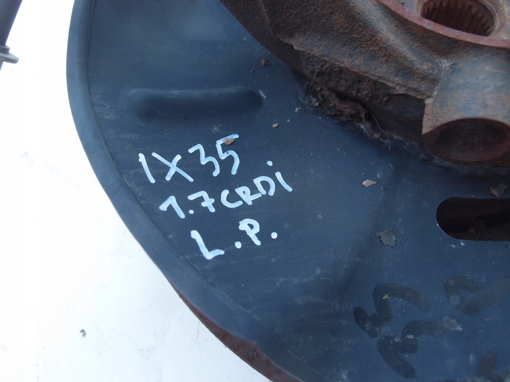 фото №8, Ступица поворотный кулак левый перед hyundai ix35 1.7 crdi