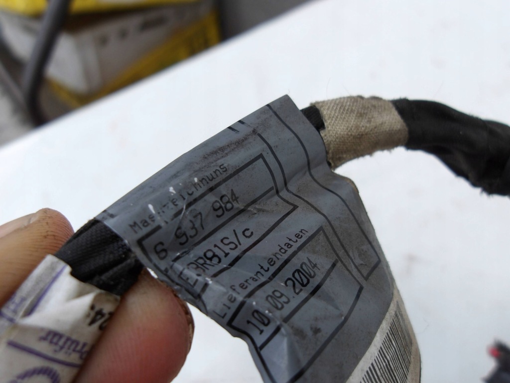 Джгут електропроводка сидіння bmw e60 e61 6947276 6937984 Недорого